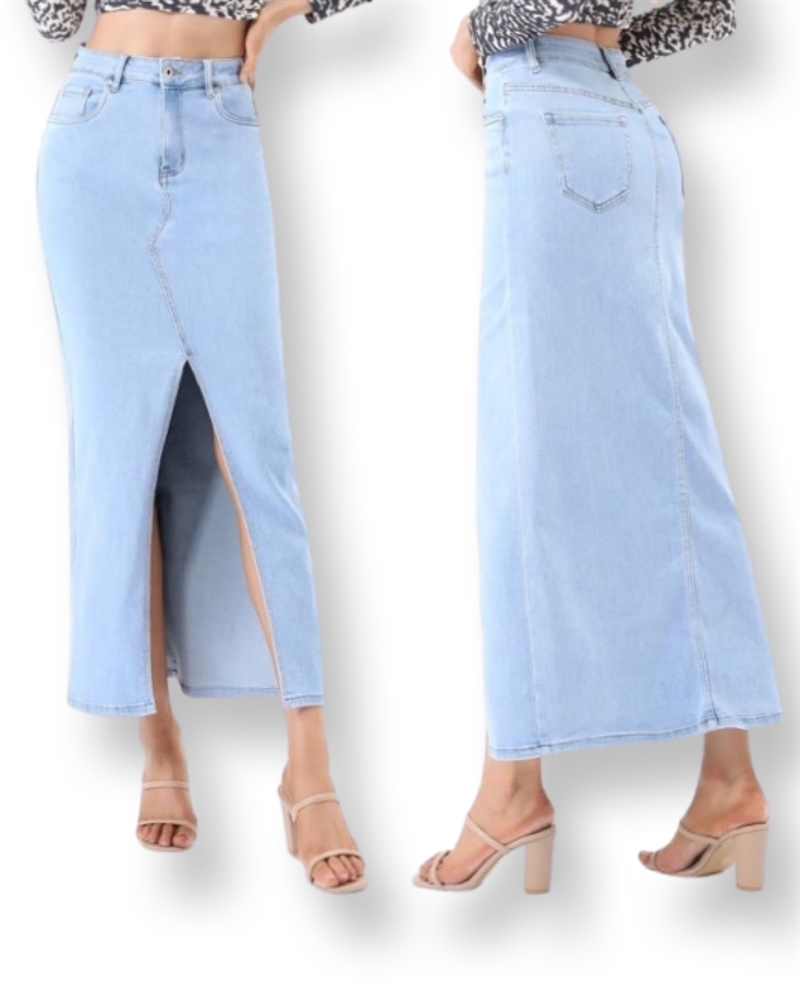 Marta Du Chateau Denim Skirt JW722