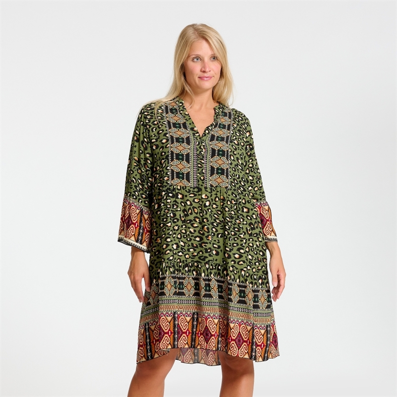 Marta Du Chateau Dress 1240 Kaki