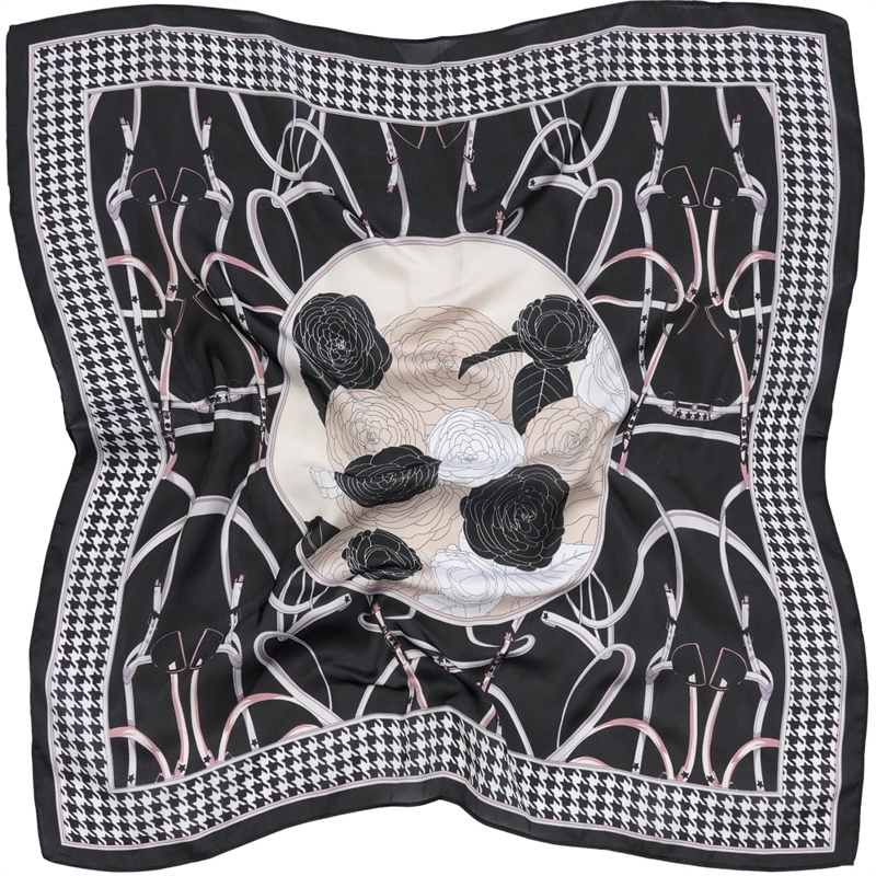 Marta Du Chateau Juline Scarf FA-1439 Black
