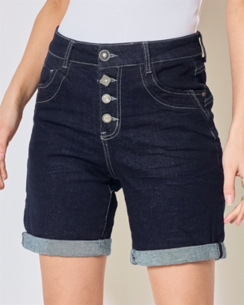 Marta Du Chateau Ladies Shorts S22113 denim shorts