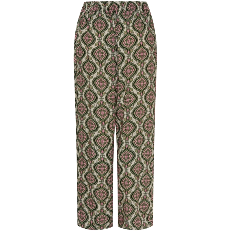 Marta Du Chateau Mdc Grethe Pant 6192 Print Military 1405 Viddebukser