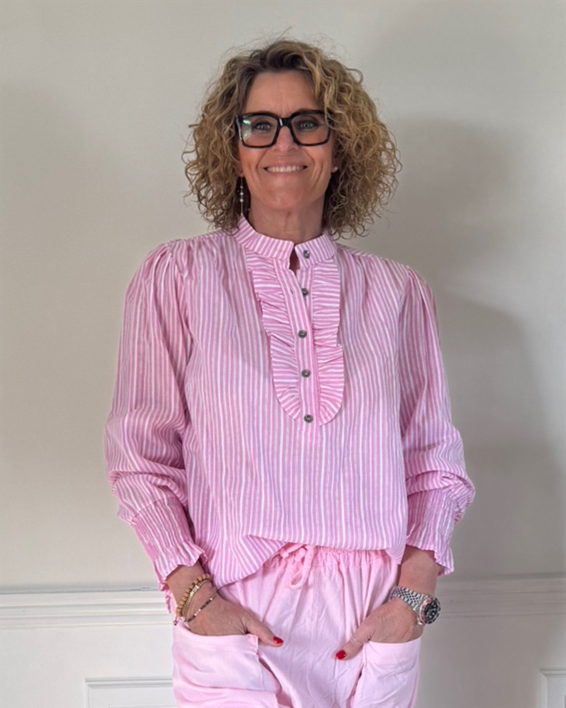 Marta Du Chateau Mdc Margaux Shirt 6811 Rosa Skjorte