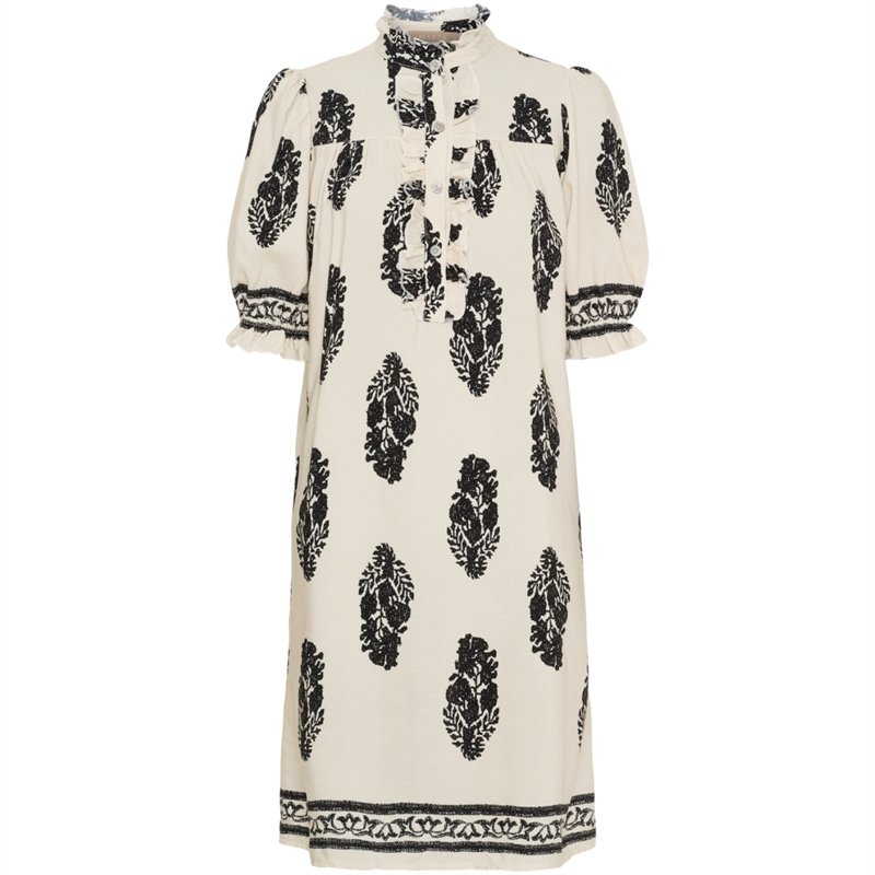 Marta Du Chateau Naomi Dress  259077-1 Beige-Black