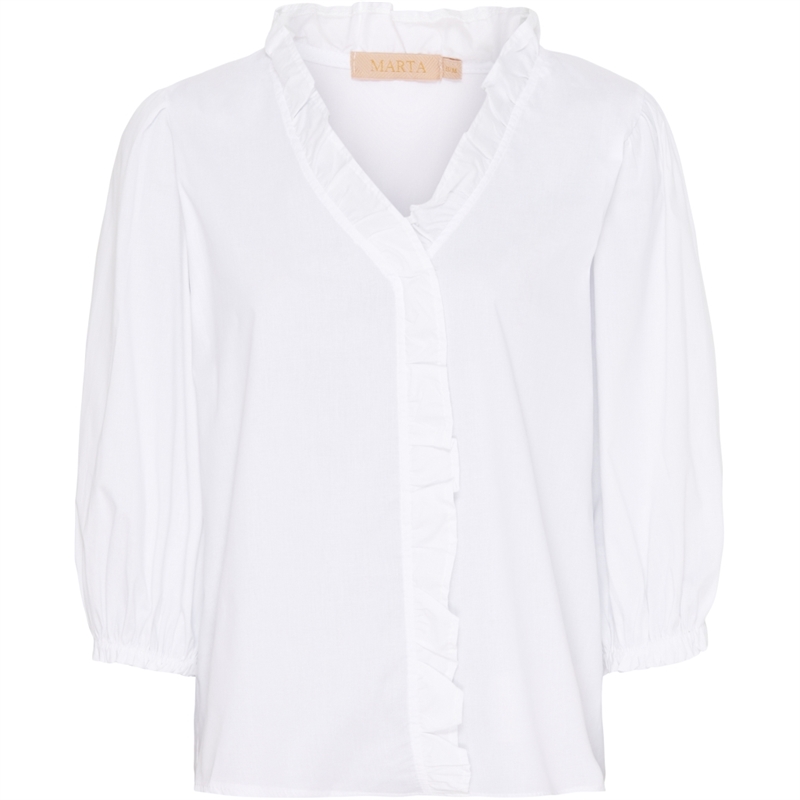Marta Du Chateau Shirt 2177 White Skjorte