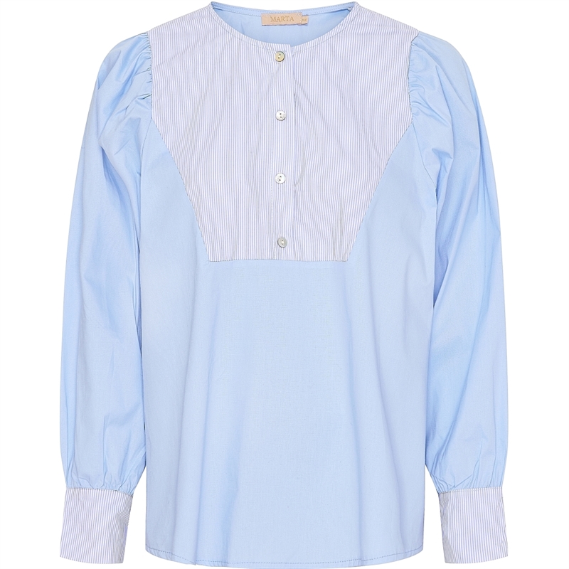 Marta Du Chateau Shirt Style 5519 Blue - skjorte