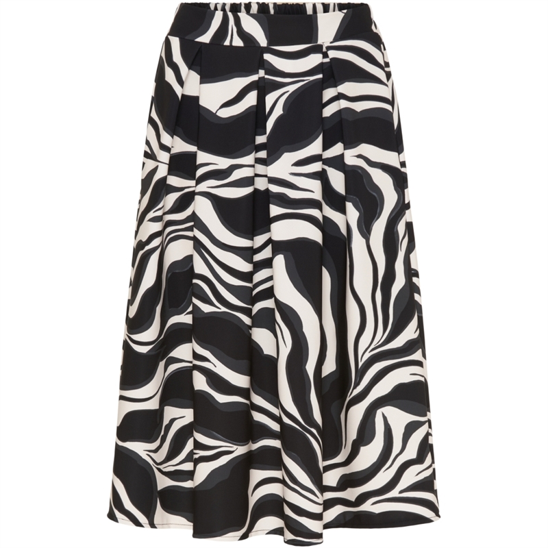 Marta Du Chateau Skirt 4911 Nero Nederdel