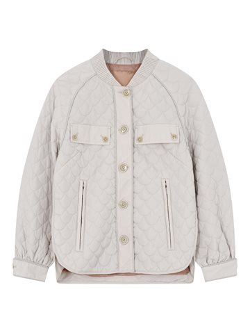 Gustav Monica quilt jacket Ivory 44307 