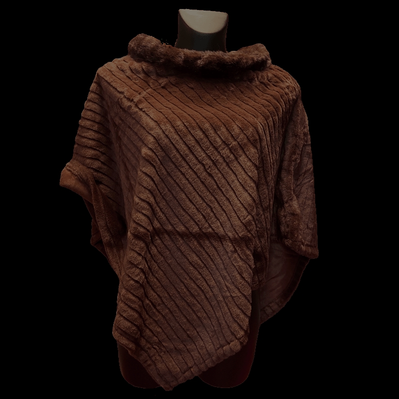 Bæltekompagniet Poncho 4 Brown