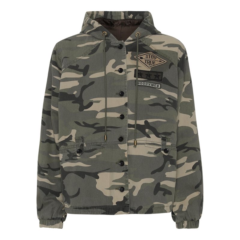 Eva Go Diva Wilma Hoodie Jacket 341-AW21 Camouflage 