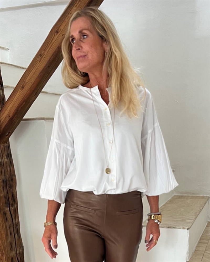 WAUW EMMA SHIRT Paper White 