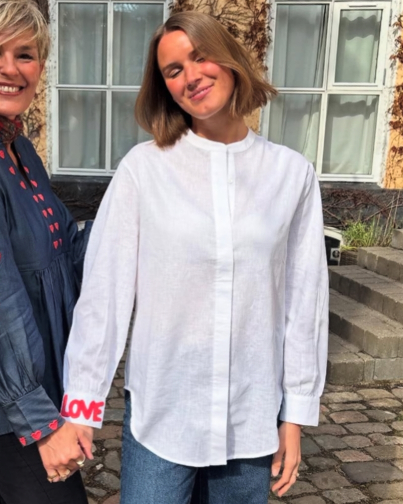 WAUW LOVE SHIRT White Hørlook  