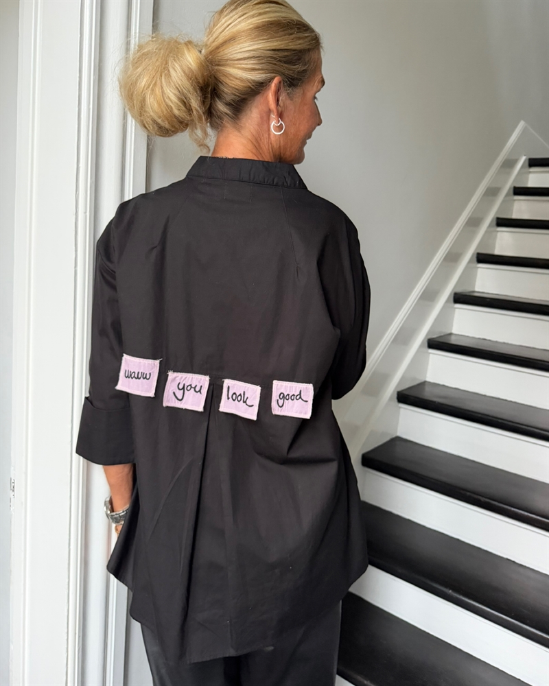 WAUW Luna shirt WAUW Black