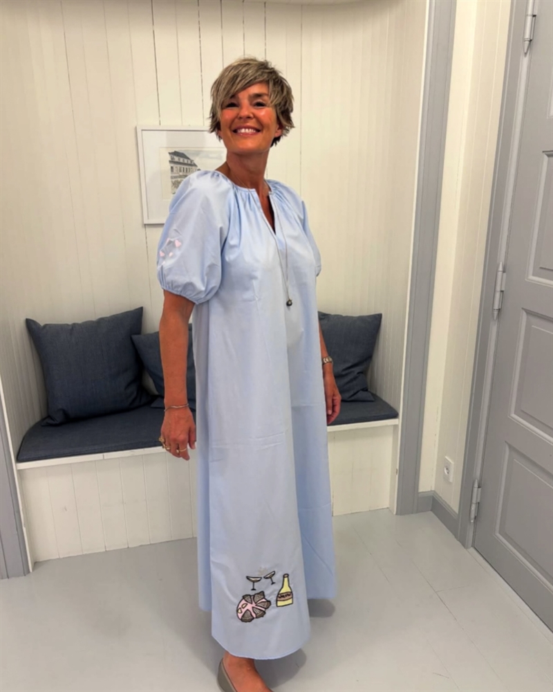 WAUW OYSTER DRESS Baby Blue 