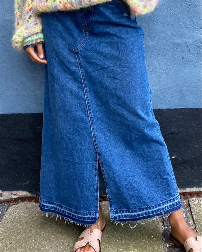 Cabana Living Savio Skirt 1140 denim nederdel **OBS LILLE I STR:**