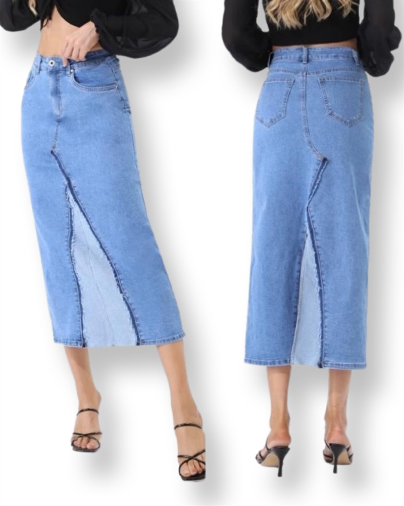 Marta Du Chateau Skirt JW2580 denim nederdel