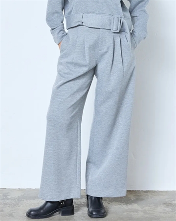 Co Couture LanceCC Pleat Sweatpant 41020 Grey Melange