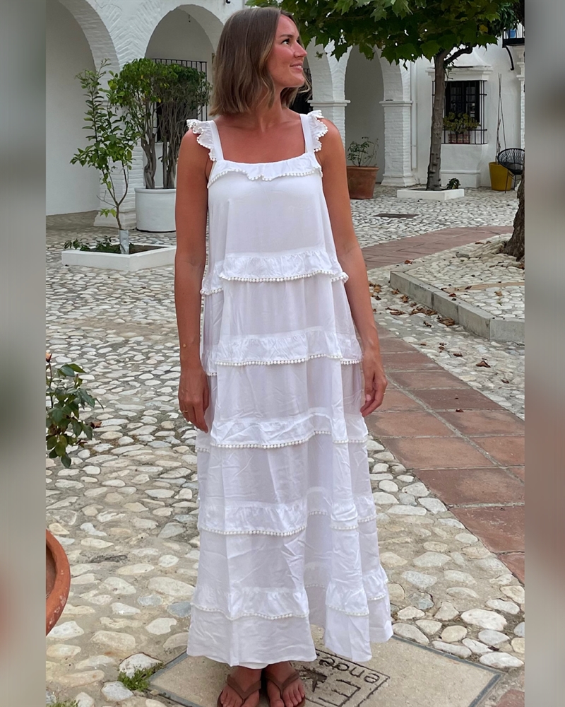 WAUW SUMMER DRESS White 