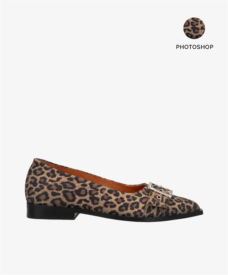 Phenumb Copenhagen MUST S Leopard Brown Suede 
