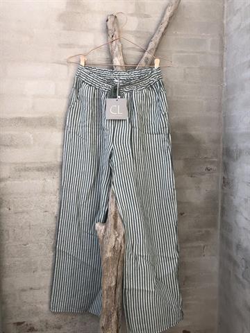 Cabana Living 1475 - Stripe Lino Pants Military Stripe